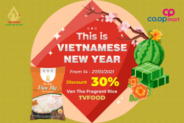 This is Vietnamese New Year at Co.opmart supermarkets