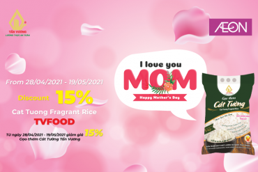 Mother's day 2021 promotion at AEON supermarkets