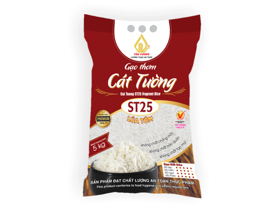 Gạo thơm Cát Tường ST25